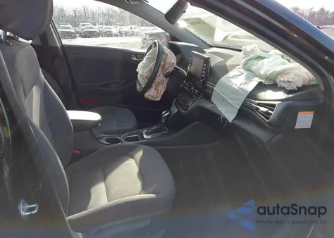 2020 Hyundai Ioniq Hybrid Blue from USA, damaged, VIN KMHC65LC5LU186447